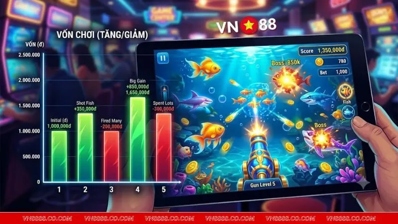 Chiến thuật chia điểm theo phiên giúp người chơi tối ưu lợi nhuận khi chơi bắn cá đổi thưởng