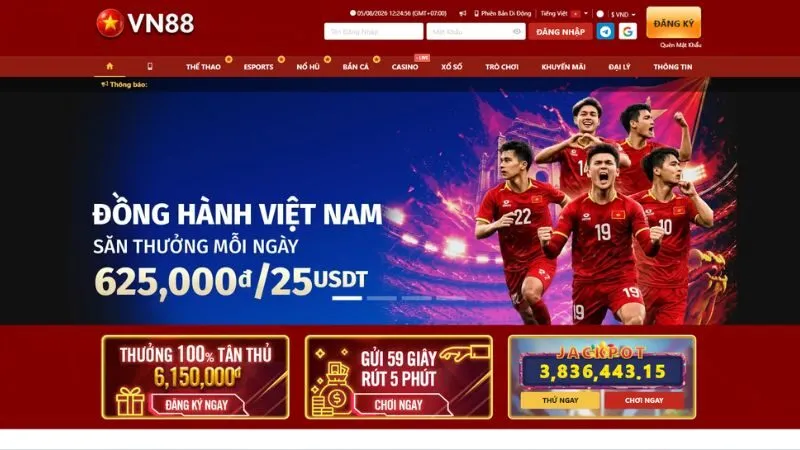 Truy cập VN88 link mới nhất tháng 8/2026 không bị chặn