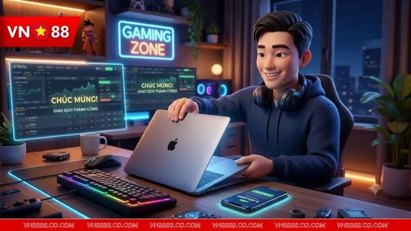 Người chơi quyết định dừng lại khi đã đạt mục tiêu lợi nhuận trong tuần để bảo toàn vốn