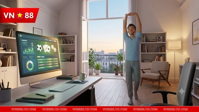 Người chơi thực hiện nghỉ ngơi giữa các phiên để hồi phục tâm lý và áp dụng mẹo chia phiên chơi để giữ kỷ luật
