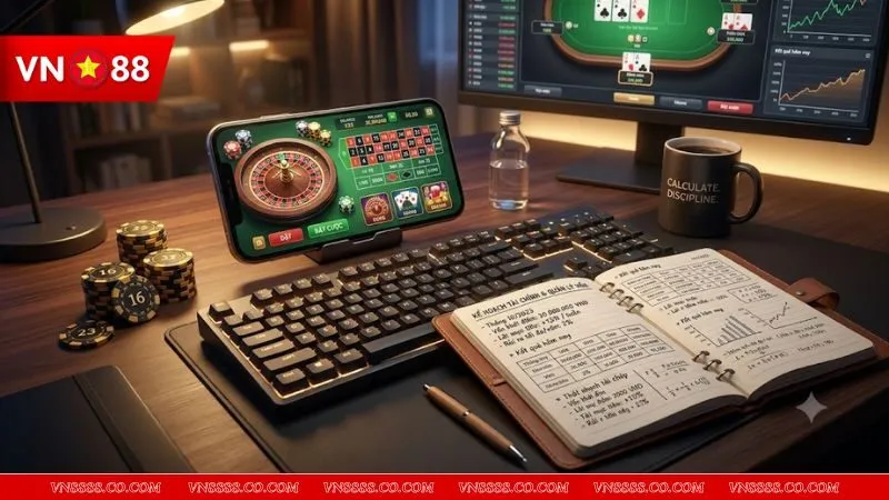 Sổ tay quản lý tài chính cá nhân hỗ trợ cách chơi casino trực tuyến không bị cuốn theo cảm xúc